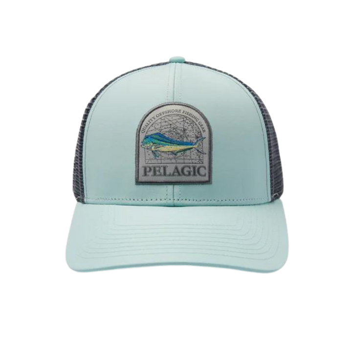 PELAGIC FLYBRIDGE - MAPPED MAHI TURQUOISE