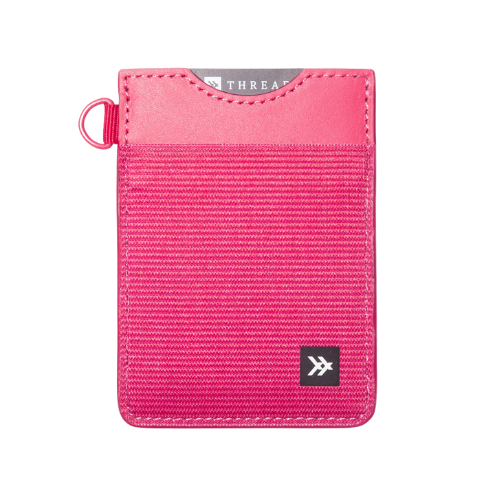 THREAD VERTICAL WALLET - MAGENTA