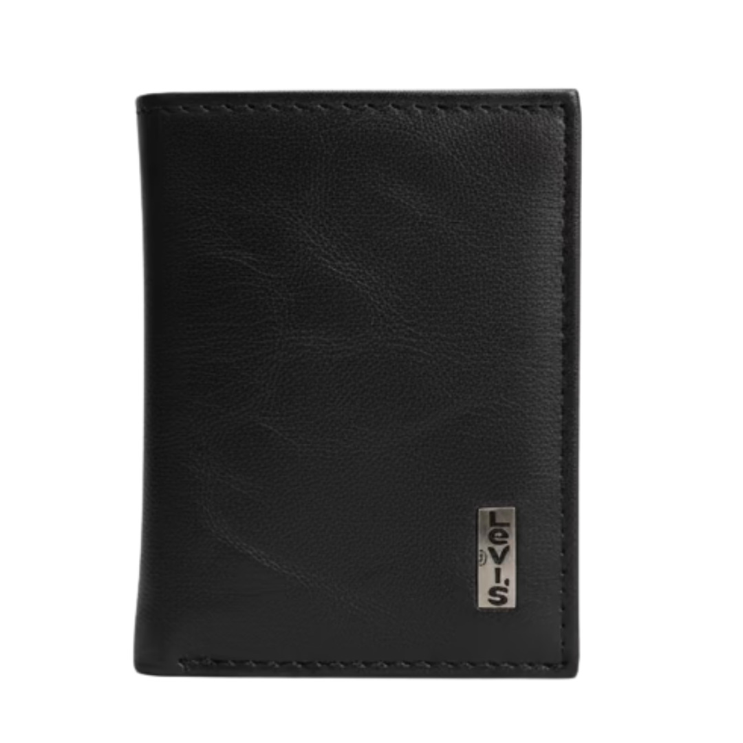 LEVIS TRIFOLD LEATHER WALLET