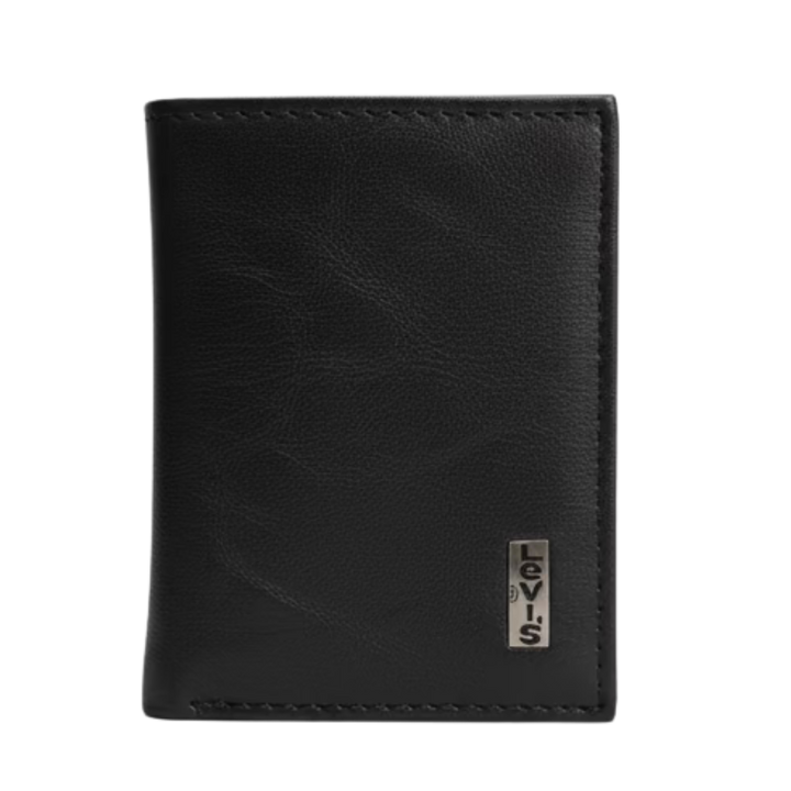 LEVIS TRIFOLD LEATHER WALLET