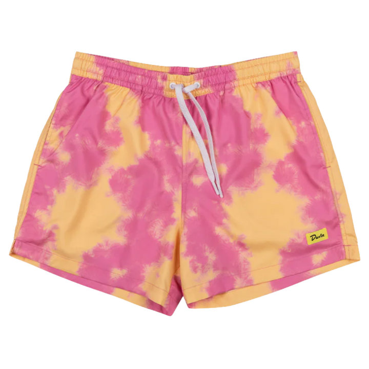 DUVIN ORANGE DYE SWIM SHORT