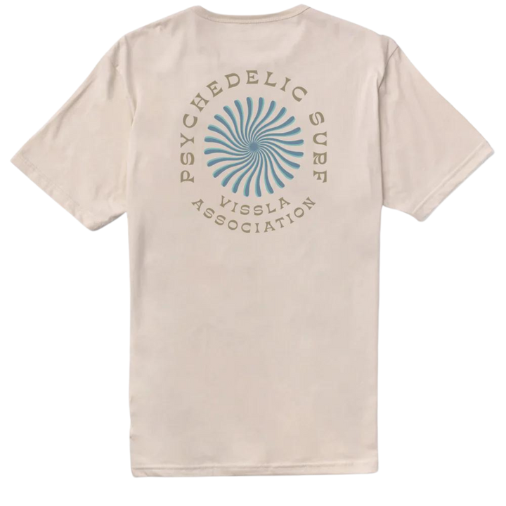 VISSLA PSYCHO SURF ORGANIC TEE