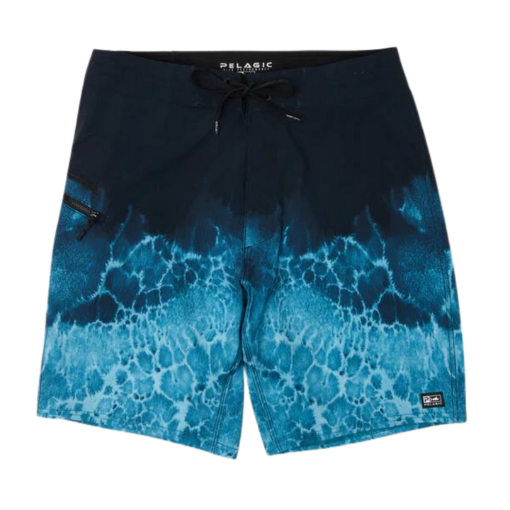 PELAGIC BOARDSHORT STRIKE 19" - PROP WASH TAHITI BLUE