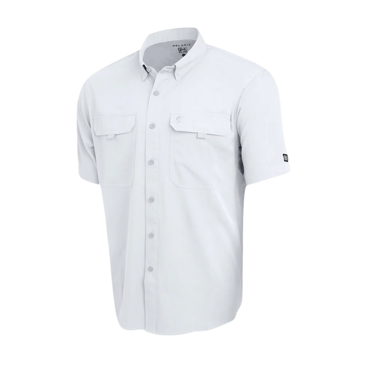 PELAGIC KEYS SS FISHING SHIRT - WHITE