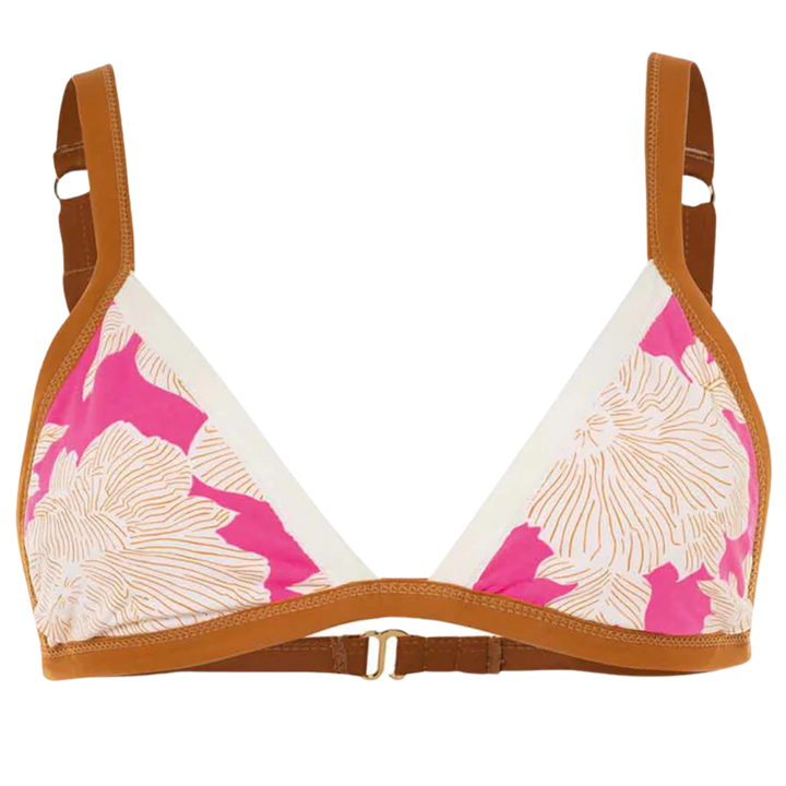 MAAJI - RADIANT PINK REWIND FIXED TRIANGLE BIKINI