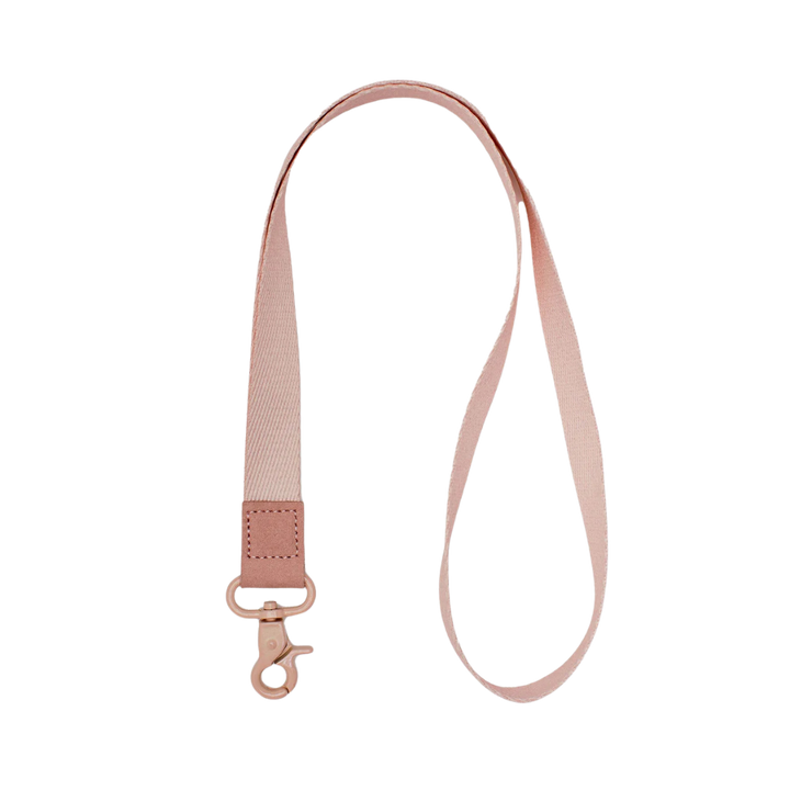 THREAD NECK LANYARD - ROSE DUST