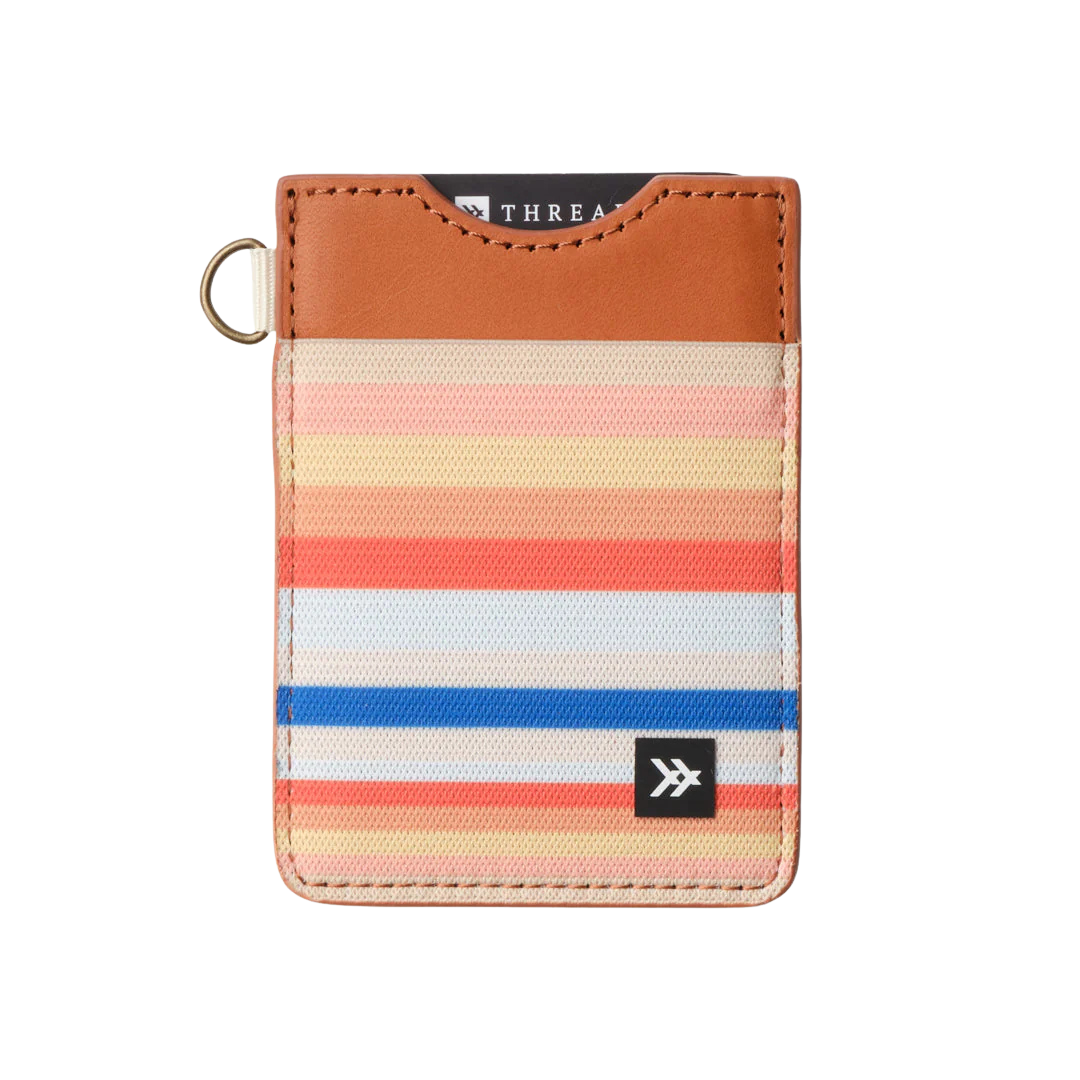 THREAD RENAE PEACH VERTICAL WALLET