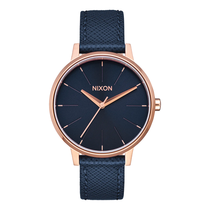 NIXON KESINGTON LEATHER WATCH