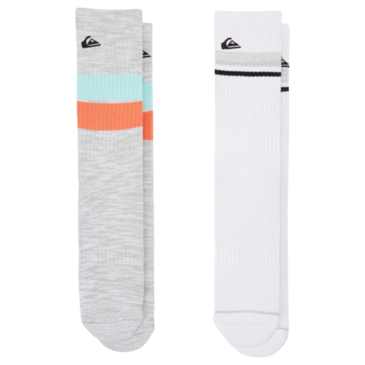 QUIKSILVER CREW SOCKS 2 PACK