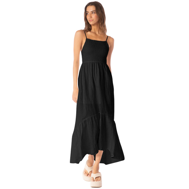 MAAJI JADE BLACK ISADORA LONG DRESS