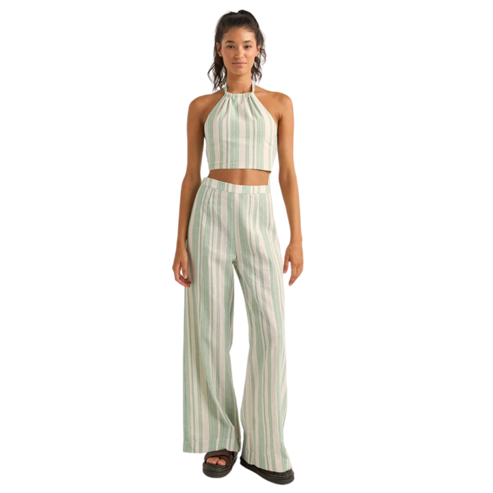 RHYTHM DINERO STRIPE WIDE LEG PANT