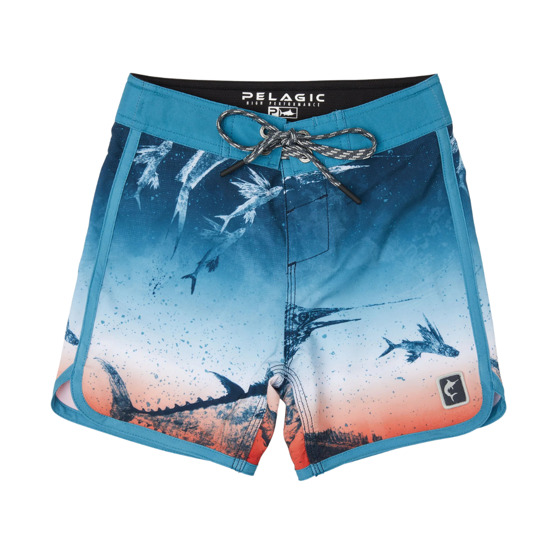 PELAGIC: KIDS HIGH SPOT BOARDSHORT