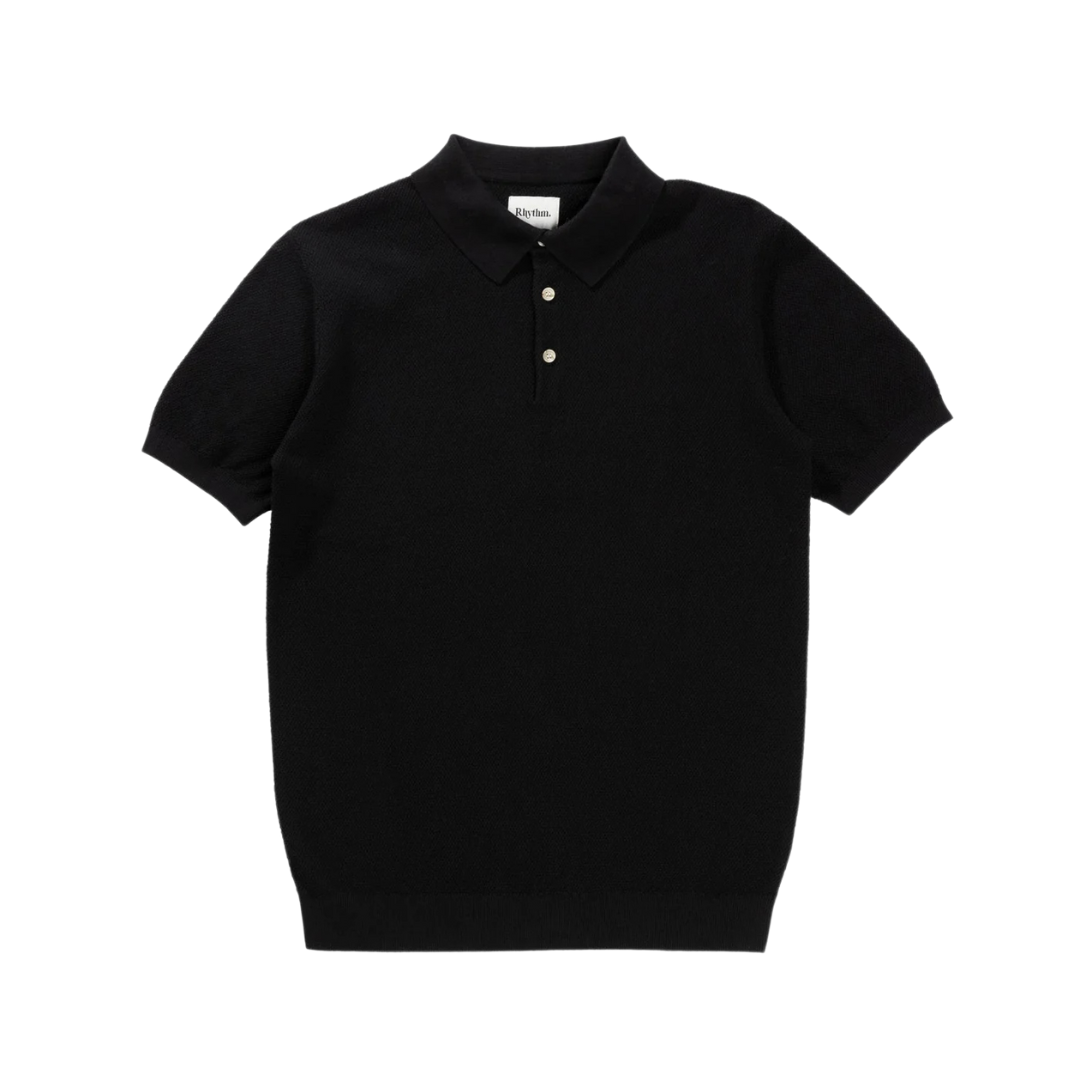 RHYTHM TEXTURE KNIT SS POLO