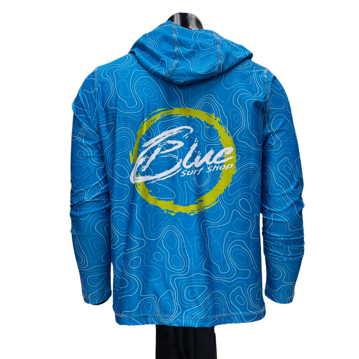 BLUE ULTRA BREATH RASHGUARD - TOPO AQUA