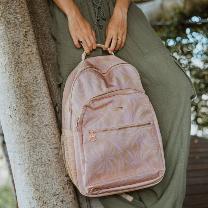 ROXY WELCOME BACK PRINTED BACKPACK