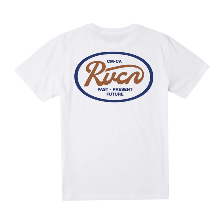 RVCA OVAL SCRIPT SS TEE