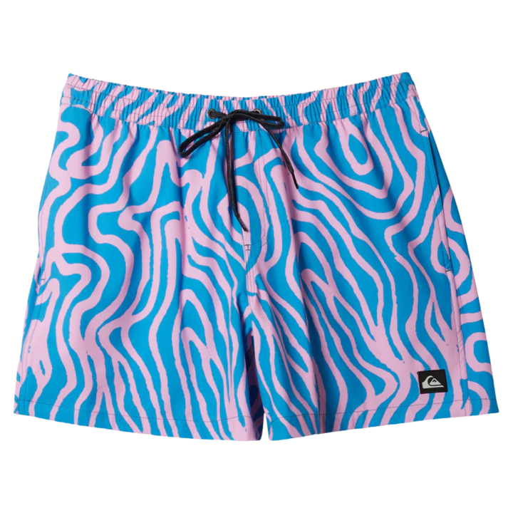 QUIKSILVER SURFSILK MIX VOLLEY 17" ELASTIC WAIST SHORTS