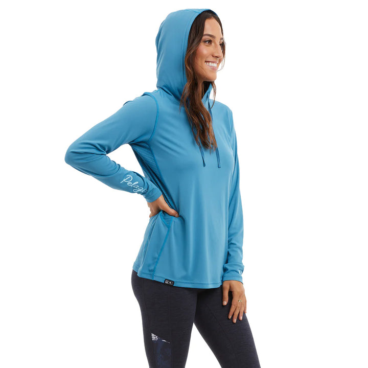 PELAGIC WOMEN VAPORTEK HOODED RASHGUARD