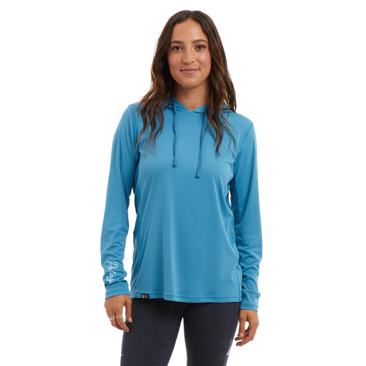 PELAGIC WOMEN VAPORTEK HOODED RASHGUARD