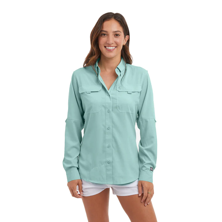 PELAGIC: KEYS LS GUIDE WOMEN'S FISHING SHIRT