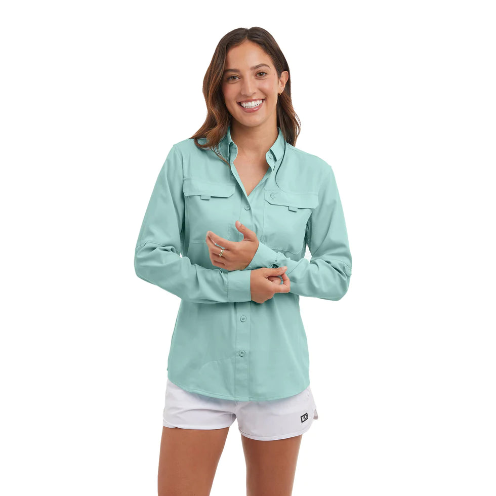 PELAGIC: KEYS LS GUIDE WOMEN'S FISHING SHIRT