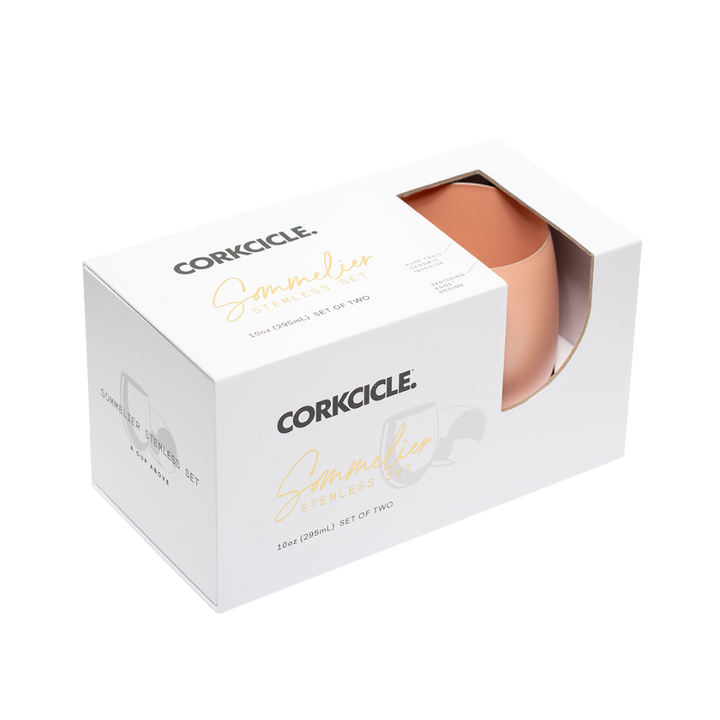 CORKCICLE 10OZ SOMMELIER STEMLESS SET