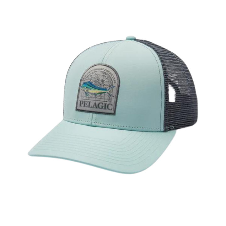 PELAGIC FLYBRIDGE - MAPPED MAHI TURQUOISE