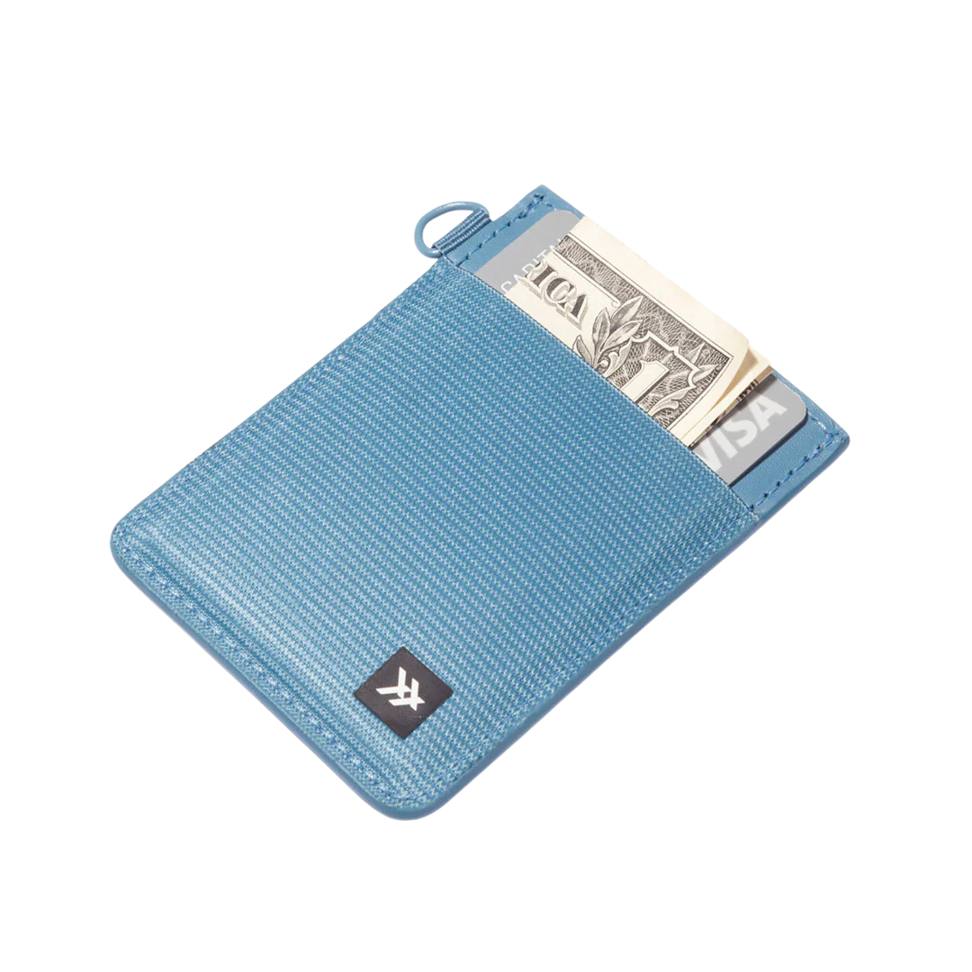 THREAD VERTICAL WALLET - SURF BLUE