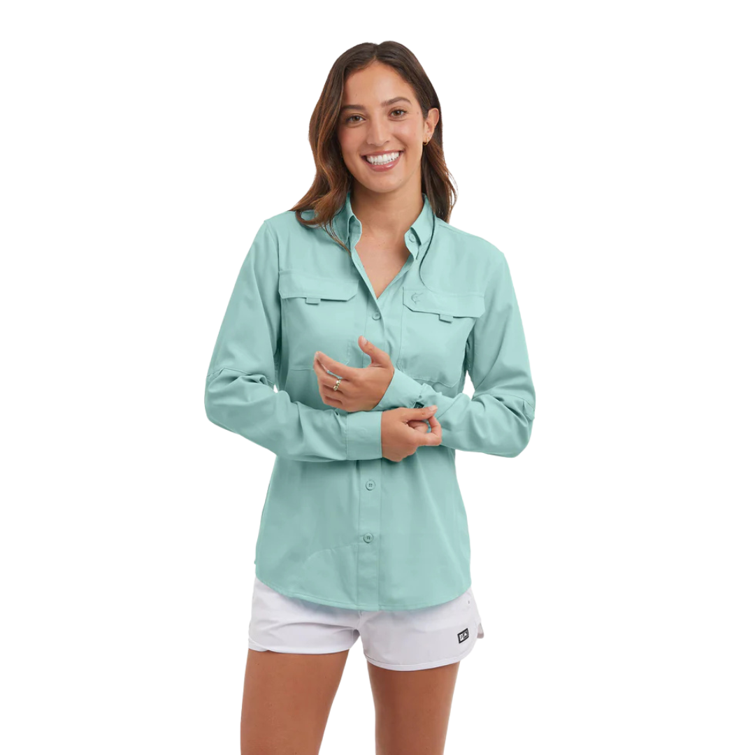 PELAGIC: KEYS LS GUIDE WOMEN'S FISHING SHIRT