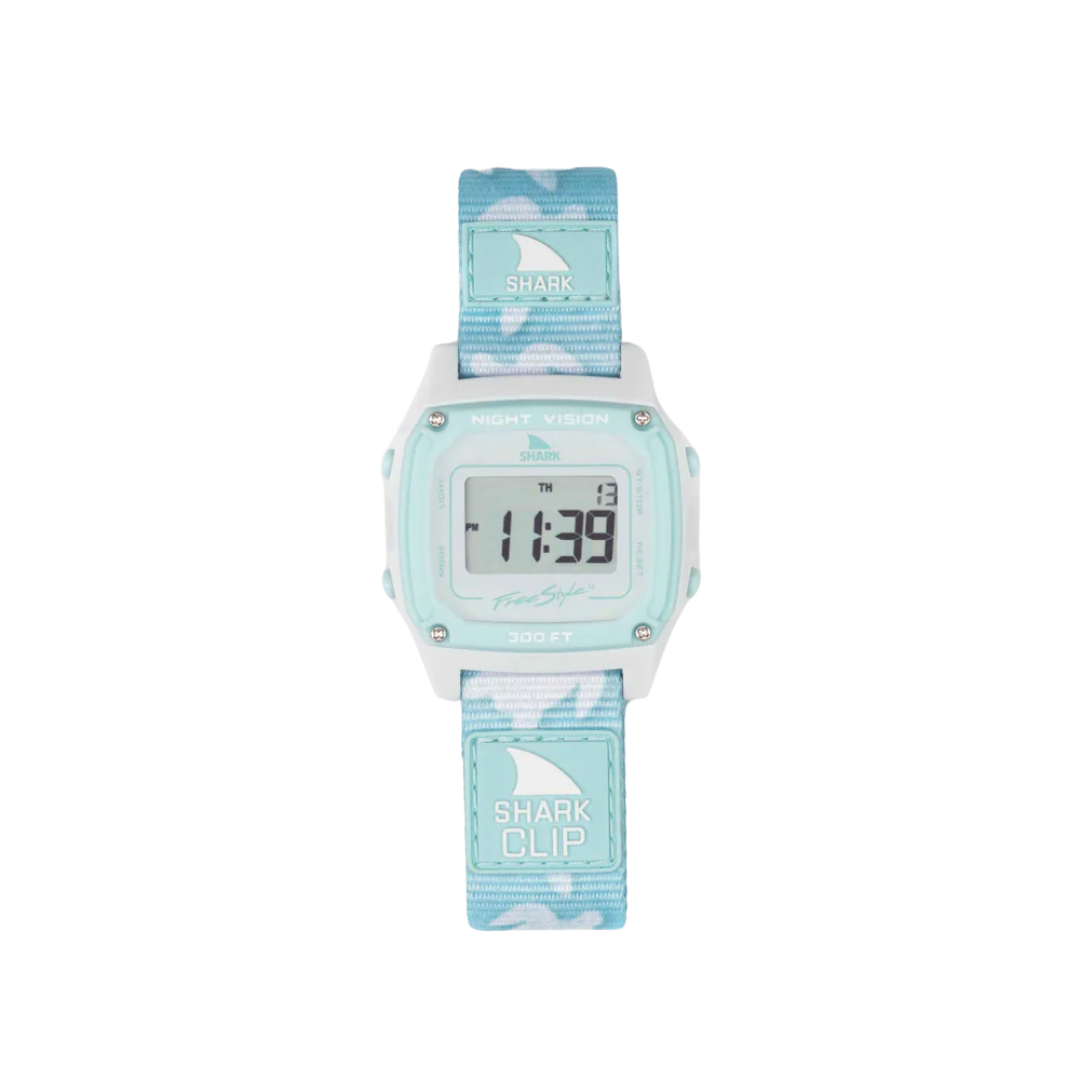 SHARK CLASSIC CLIP TRIPPY TURTLE AQUA