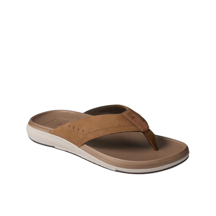 REEF CUSHION NORTE LEATHER SANDALS