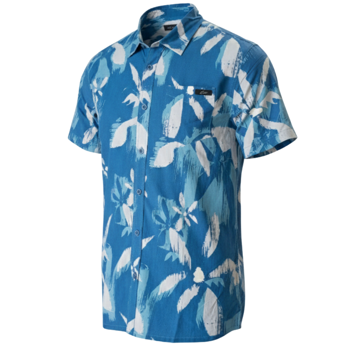 BLUE SONIC BUTTON UP