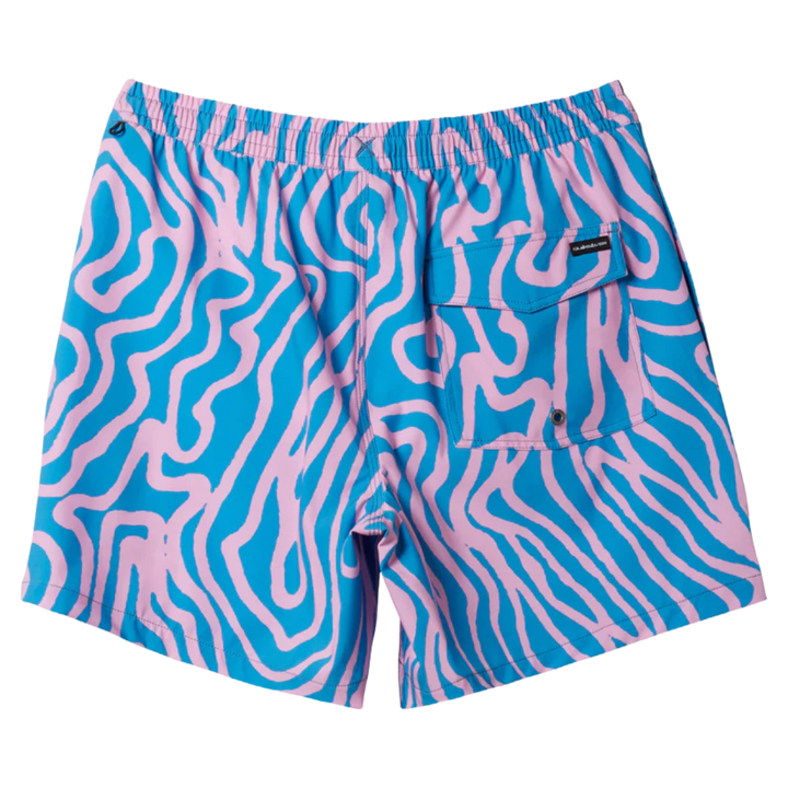 QUIKSILVER SURFSILK MIX VOLLEY 17" ELASTIC WAIST SHORTS