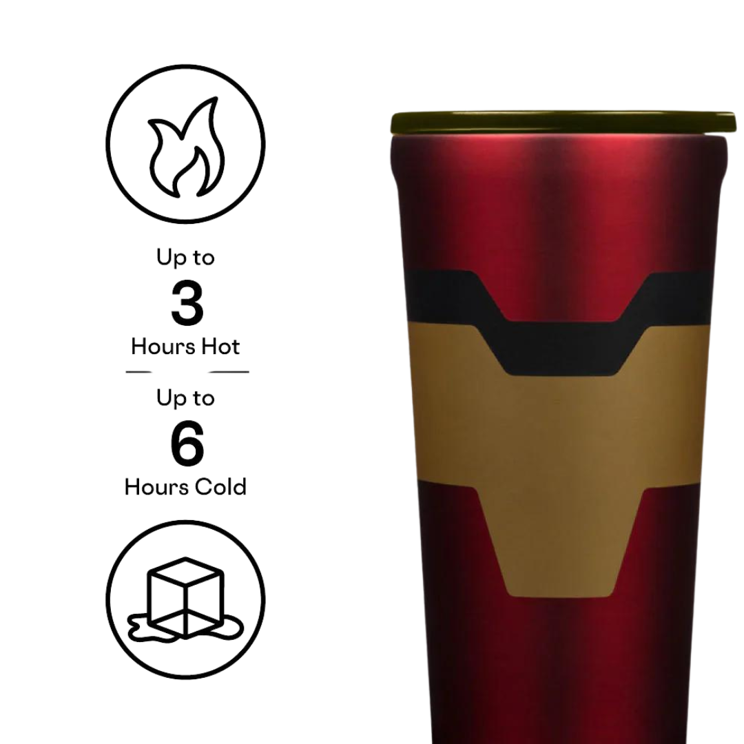 CORKCICLE MARVEL TUMBLER 24OZ - IRON MAN