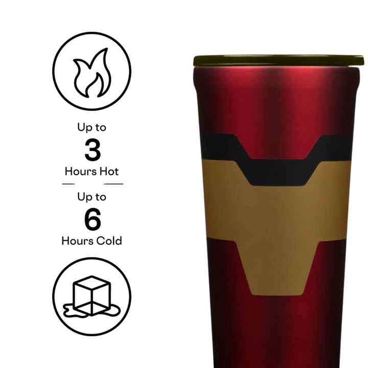 CORKCICLE MARVEL TUMBLER 24OZ - IRON MAN