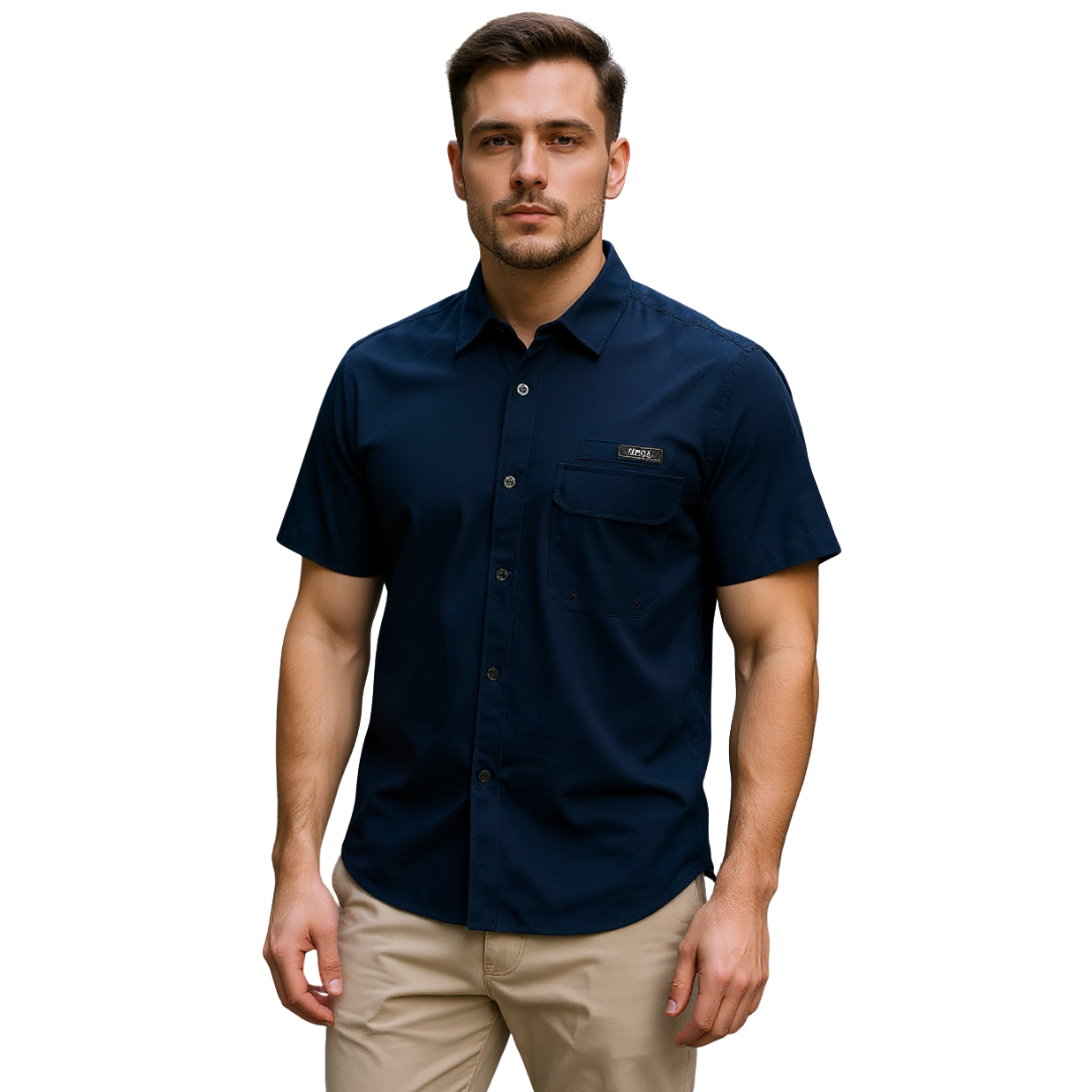 AHOY BUTTON UP SHIRT