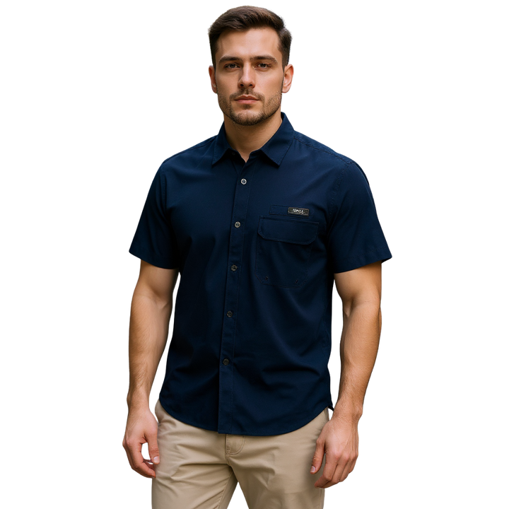 AHOY BUTTON UP SHIRT