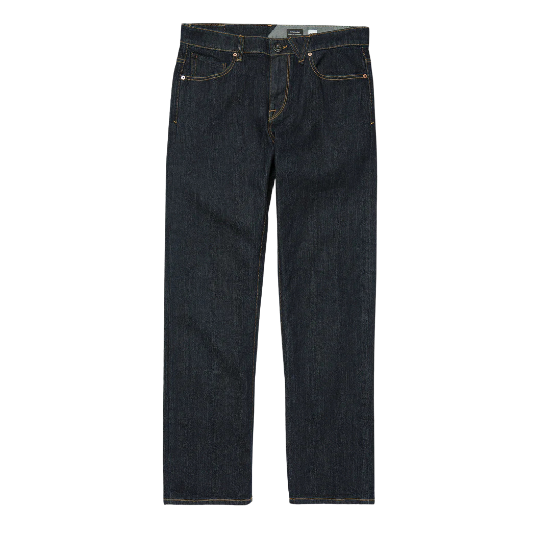 VOLCOM KINKADE JEANS - RINSED BLACK