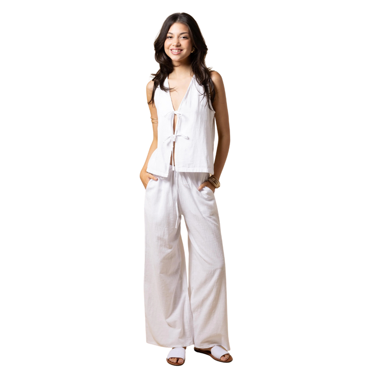 SEASPICE TIE VEST TOP