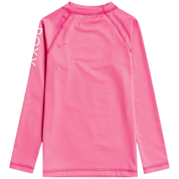 ROXY GIRL'S 2-7 WHOLE HEARTED LONG SLEEVE UPF 50 RASHGUARD