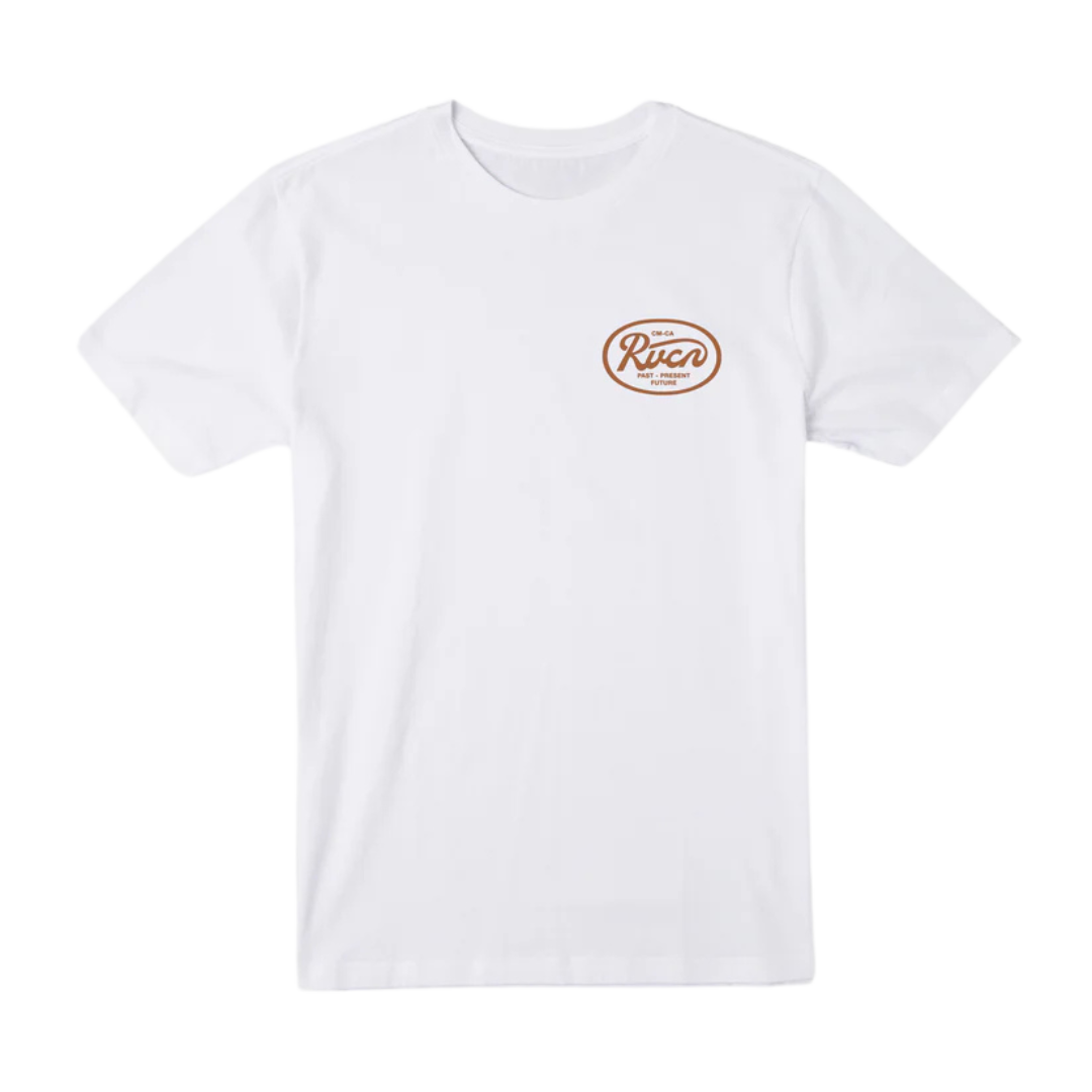 RVCA OVAL SCRIPT SS TEE