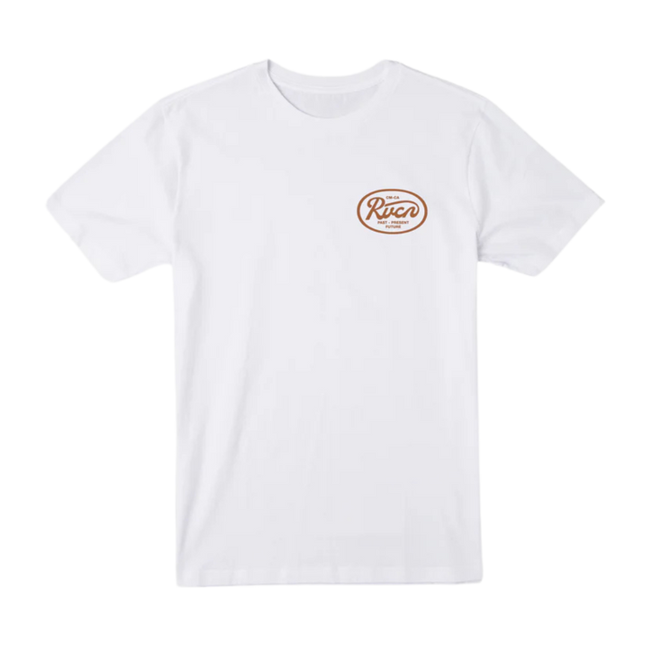 RVCA OVAL SCRIPT SS TEE