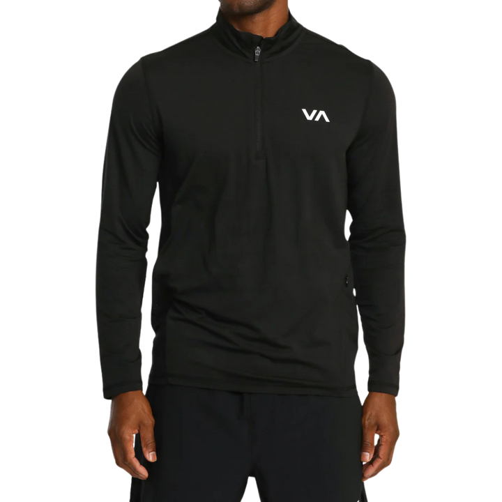 RVCA SPORT VENT LS HALF ZIP