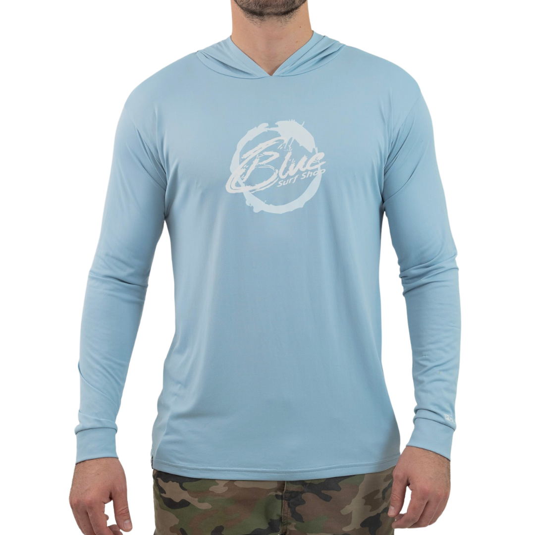 PELAGIC X BLUE AQUATEK RASHGUARD