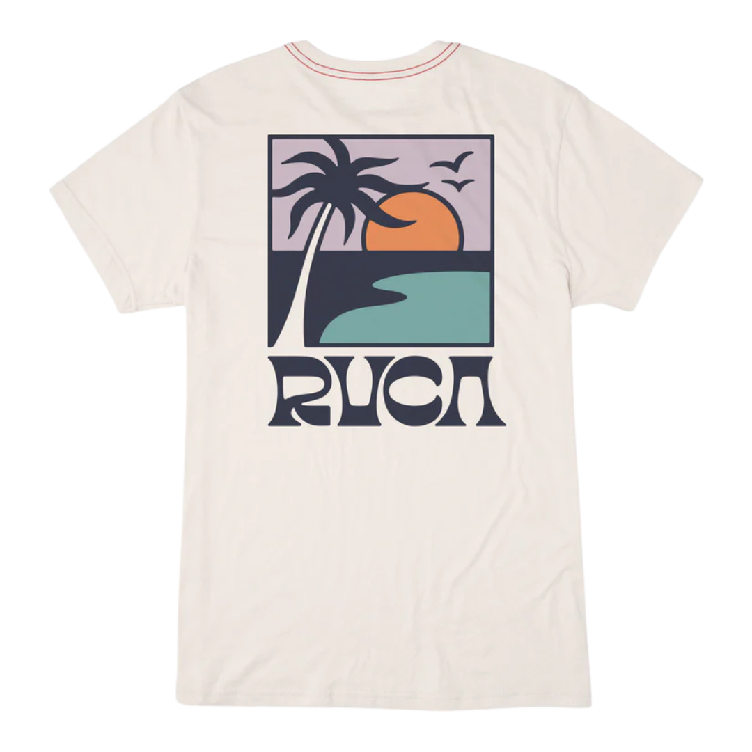 RVCA PALM SET SS TEE