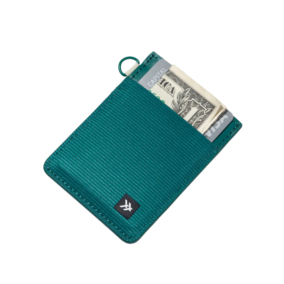 THREAD VERTICAL WALLET - JADE