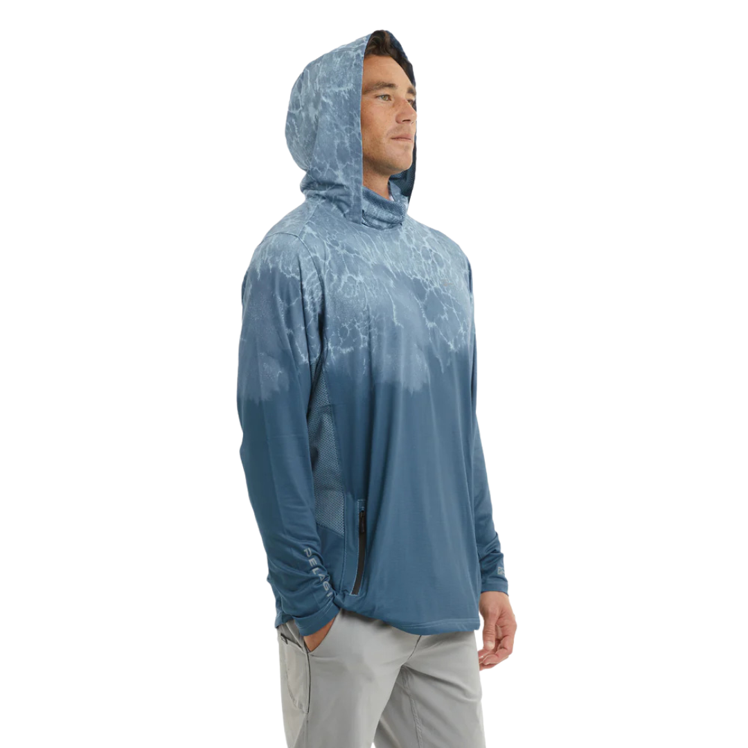 PELAGIC EXO-TECH RASHGUARD - PROP WASH PETROL