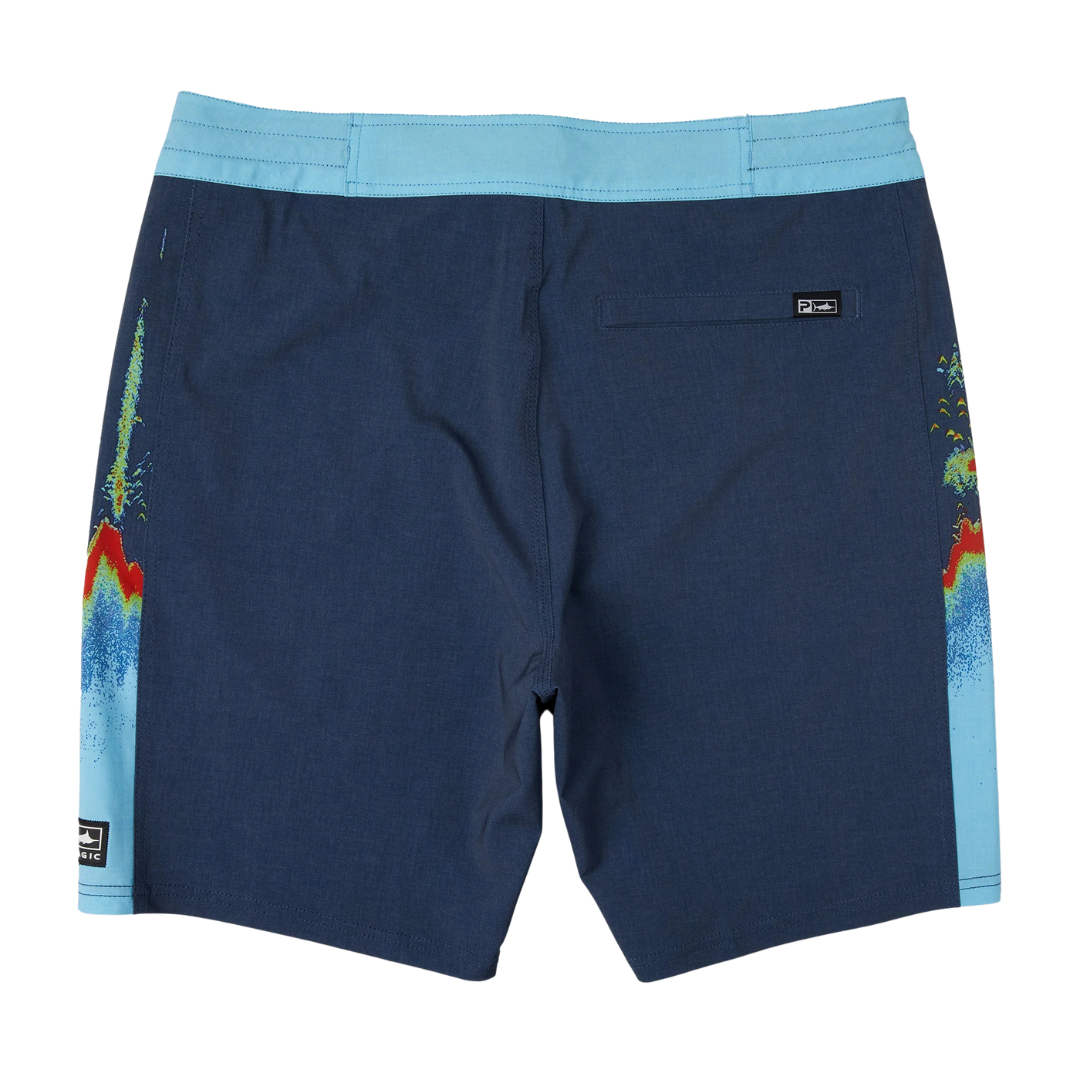 PELAGIC: SIDE SCANNER BOARDSHORTS