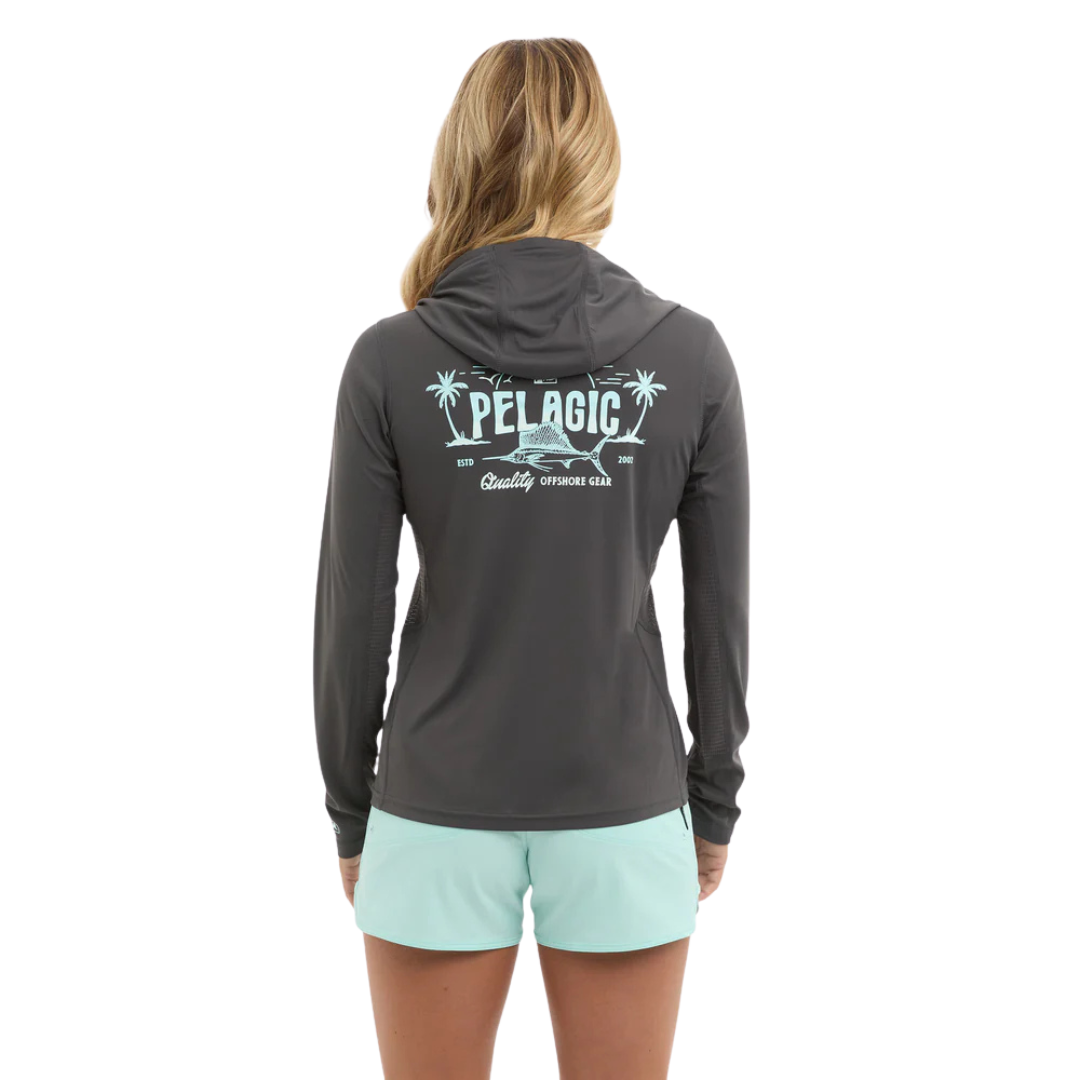 PELAGIC VAPORTEK HOODED RASHGUARD