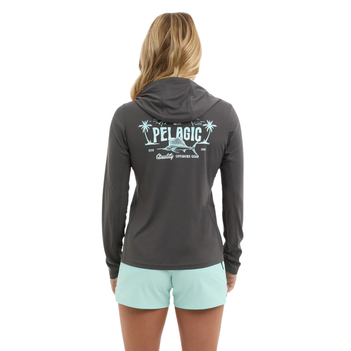 PELAGIC VAPORTEK HOODED RASHGUARD